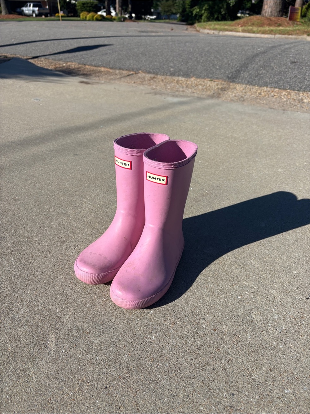 Girls hunter boots